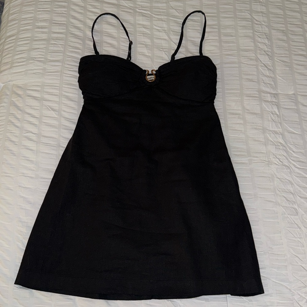 Abercrombie linen skort dress